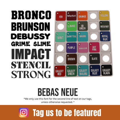 Gunner Name Tags